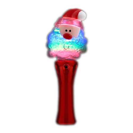 Endless Games Santa Clause Christmas Wand with Snowball Spinning Lights EN2796778